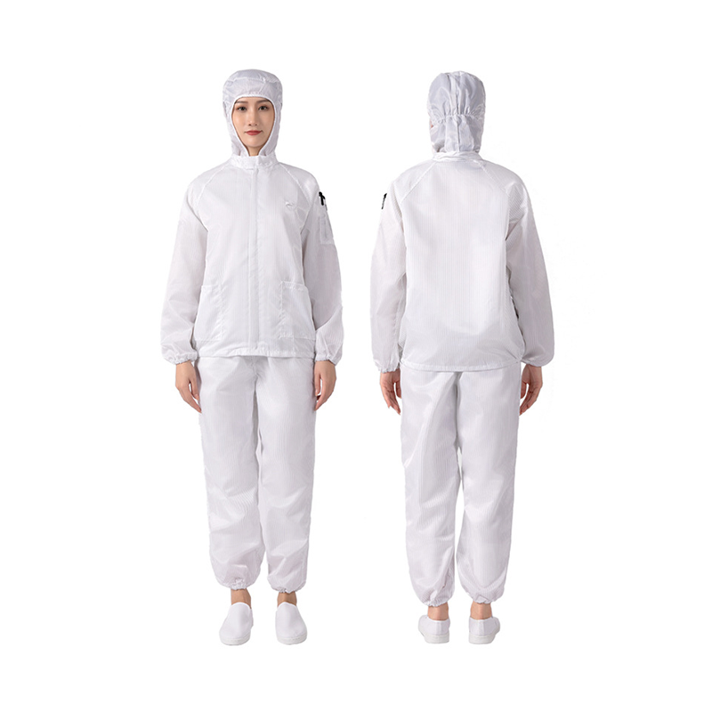 سترة ESD مع قبعة ESD والسراويل