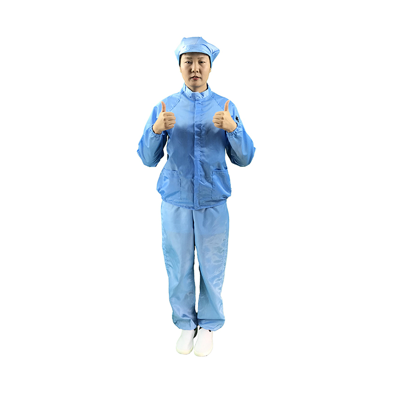 سترة ESD - ذوي الياقات البيضاء والسراويل